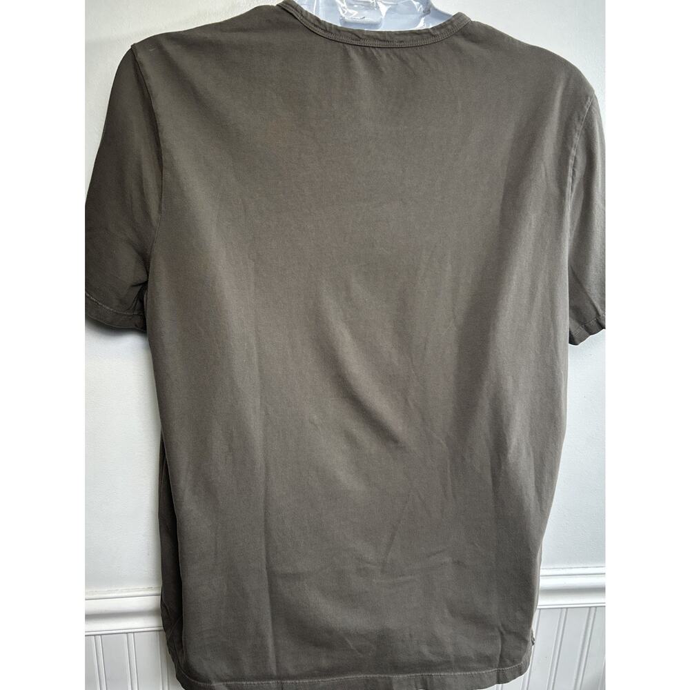 Vince. Crewneck T-Shirt Men’s XL Lot Of 2 Blue Green 100% Cotton USA - Picture 3 of 9